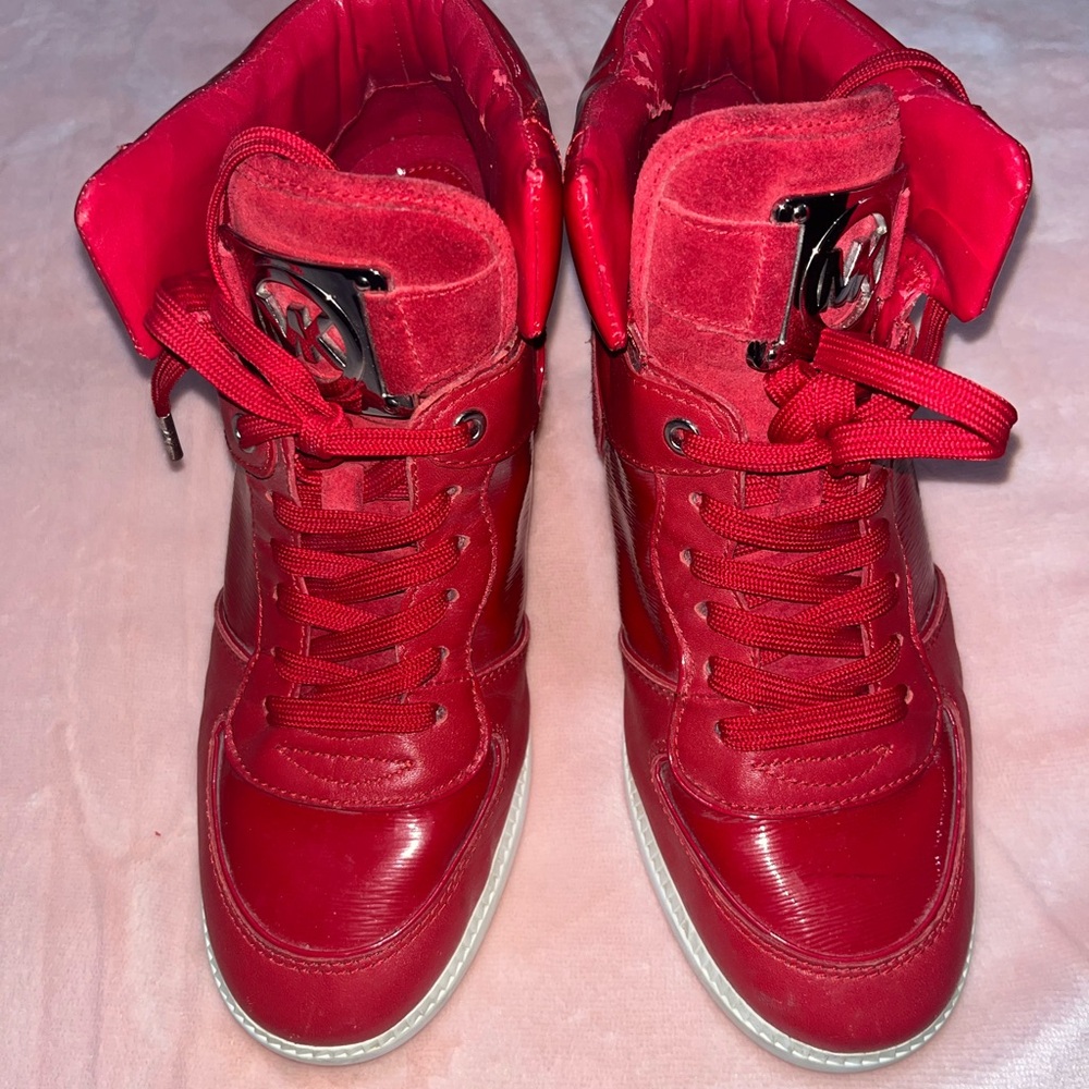 Michael Kors wedge sneakers
